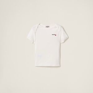 Petit Bateau X Miu Miu stretch jersey slim T-shirt Small